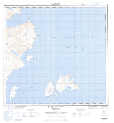 Saglek Bight, NL (014L10 CanMatrix)