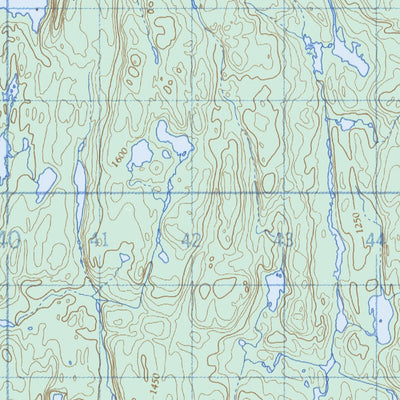 Lac Brézel, QC (022I11 CanMatrix)