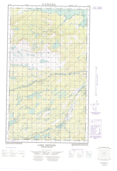 Lake Michael East, NL (013J09 CanMatrix)