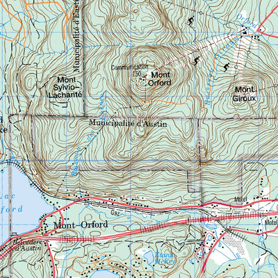 Mont Orford, QC (031H08 CanMatrix)