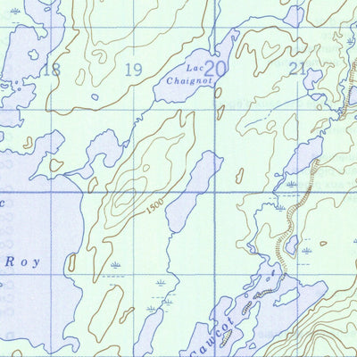 Lac Roy, QC (032G02 CanMatrix)