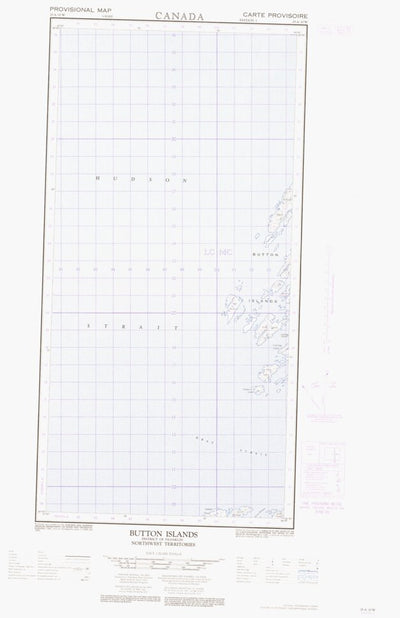 Button Islands West, NU (025A10 CanMatrix)
