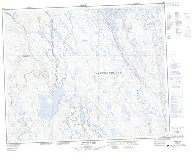 Redfir Lake, NL (023B08 CanMatrix)
