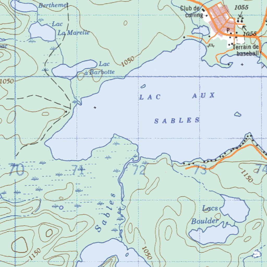 Belleterre, QC (031M07 CanMatrix) Map by Natural Resources Canada