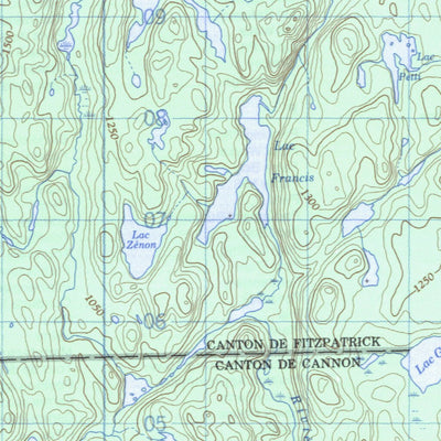 Petite Rivière De La Trinité, QC (022G11 CanMatrix)