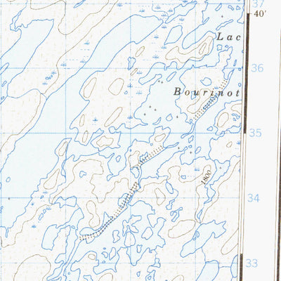 Lac Wahemen, QC (023D11 CanMatrix)