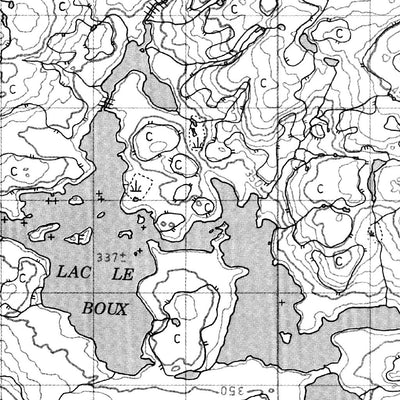Lac Le Boux, QC (024D12 CanMatrix)