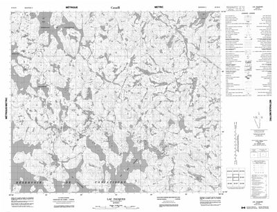Lac Fauques, QC (023K10 CanMatrix)