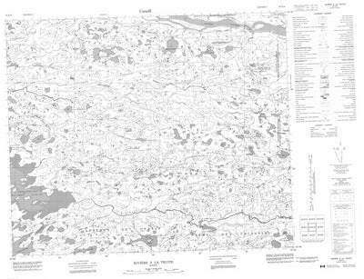 Rivière À La Truite, NU (033E10 CanMatrix)