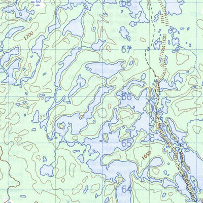 Sims Lake, NL (023H13 CanMatrix)