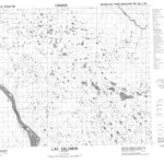 Lac Salomon, QC (032L14 CanMatrix)
