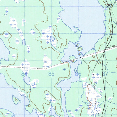 Wightman Lake, NL (023G01 CanMatrix)