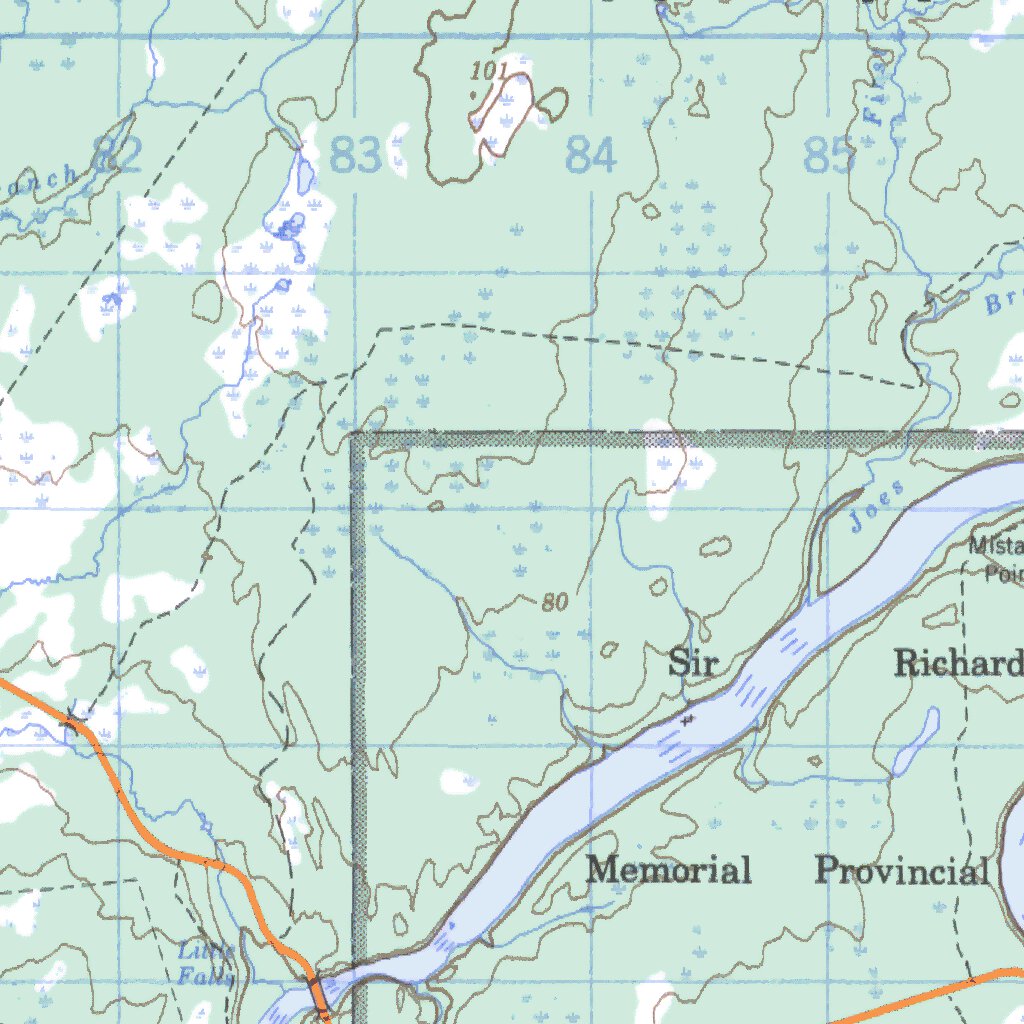 Cormack, NL (012H06 CanMatrix) Map by Natural Resources Canada Avenza