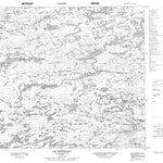 Lac Penneleau, QC (033J02 CanMatrix)