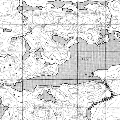 Lac Penneleau, QC (033J02 CanMatrix)