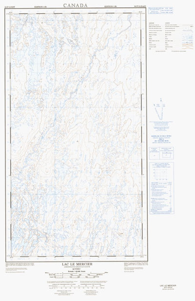 Lac Le Mercier East, QC (024F10 CanMatrix)