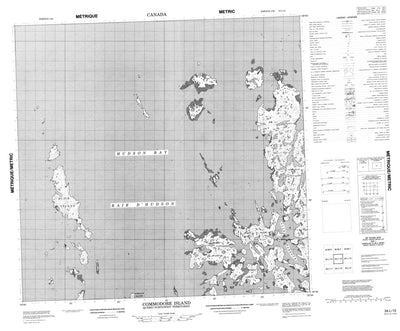 Commodore Island, NU (034L15 CanMatrix)