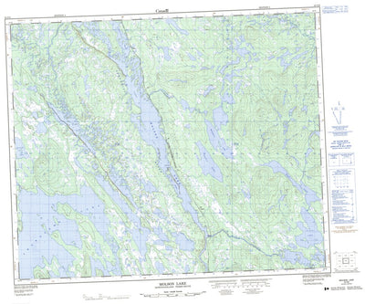 Molson Lake, NL (023G08 CanMatrix)