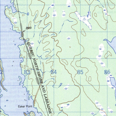 Molson Lake, NL (023G08 CanMatrix)