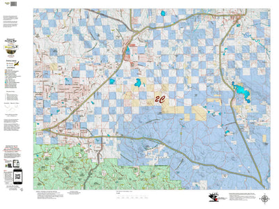 Arizona Unit 2C Land Ownership and Deer Concentrations