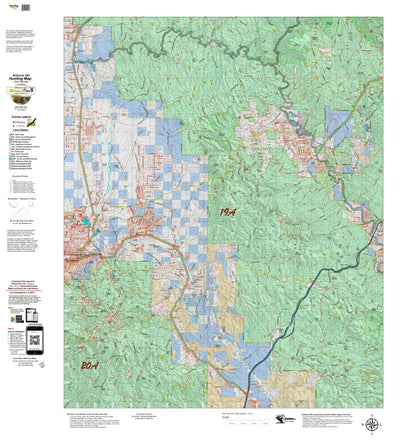 Arizona Unit 19A Land Ownership and Deer Concentrations