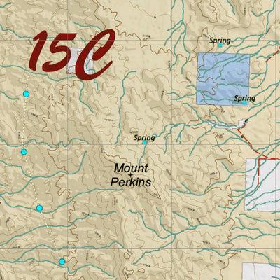 Arizona Unit 15C Land Ownership and Deer Concentrations