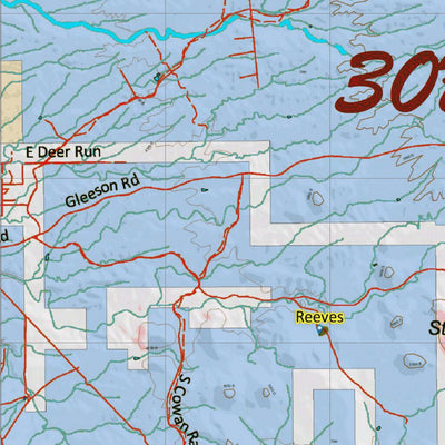 Arizona Unit 30B Land Ownership and Deer Concentrations