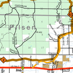 Snowmobile Trails - Bayfield County, WI - 2023