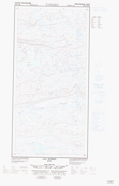 Hubert Lake East, QC (035F08 CanMatrix)