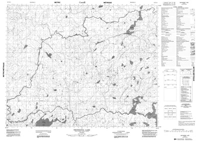 Nechigona Lake, ON (052N14 CanMatrix)