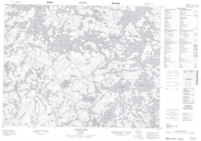 Lount Lake, ON (052L01 CanMatrix)