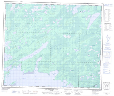 Yawningstone Lake, MB (063K07 CanMatrix)