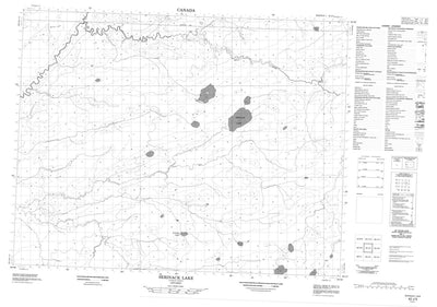 Serinack Lake, ON (042J05 CanMatrix)