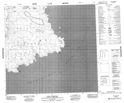Cape Cockburn, NU (038F13 CanMatrix)
