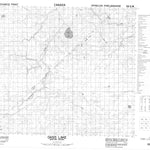 Oasis Lake, MB (053E08 CanMatrix)