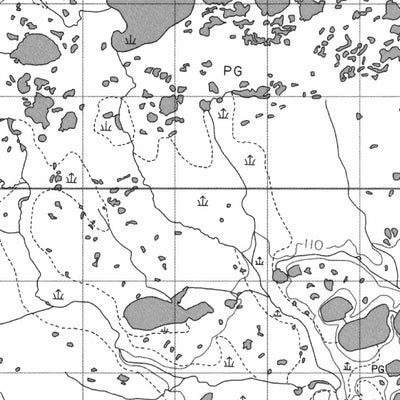 Duddles Lake, MB (054L12 CanMatrix)