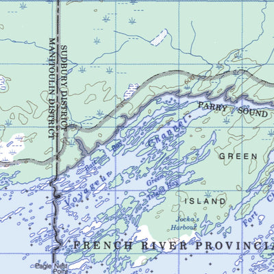 Collins Inlet, ON (041H14 CanMatrix)