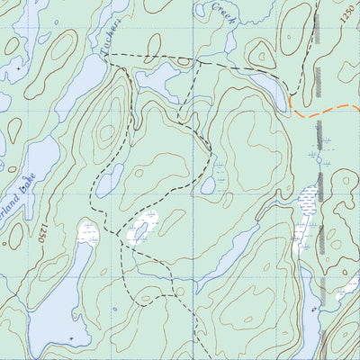 Obakamiga Lake, ON (042F03 CanMatrix)
