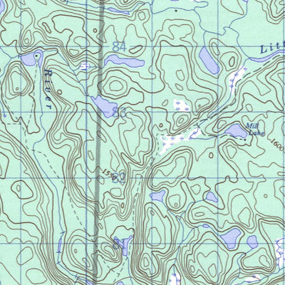 Kindiogami Lake, ON (041J15 CanMatrix)