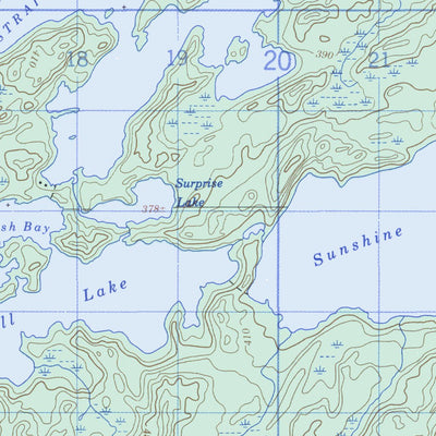 Upper Manitou Lake, ON (052F07 CanMatrix)