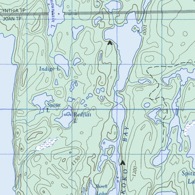 Obabika Lake, ON (041P01 CanMatrix)