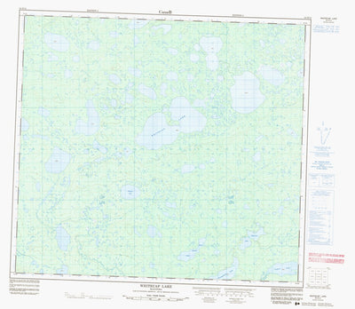 Whitecap Lake, MB (054D14 CanMatrix)