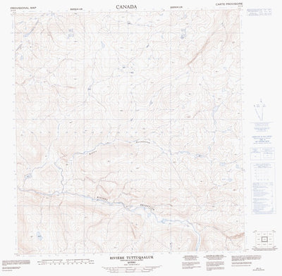 Rivière Tuttuquaaluk, QC (035I04 CanMatrix)