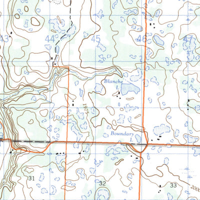 Burrows Lake, MB (062N06 CanMatrix)