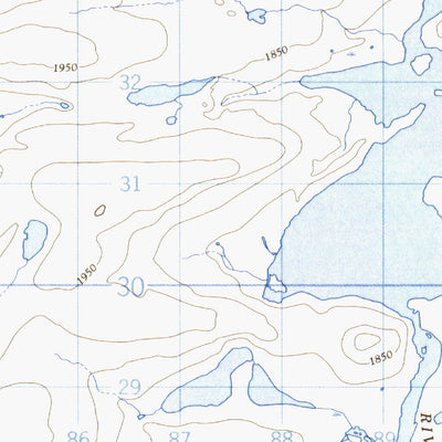 Lac Rinfret West, QC (035H11 CanMatrix)