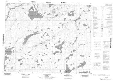 Grace Lake, ON (052P07 CanMatrix)
