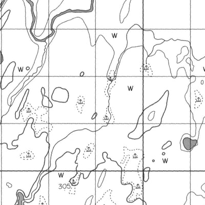 Wachusk Lake, ON (053B16 CanMatrix)