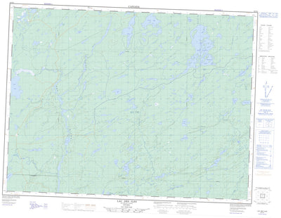 Lac Des Iles, ON (052H04 CanMatrix)