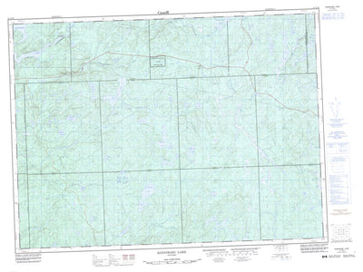 Kinniwabi Lake, ON (041N16 CanMatrix)