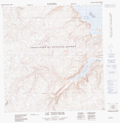 Lac Tasialujjuaq, NU (035I03 CanMatrix)
